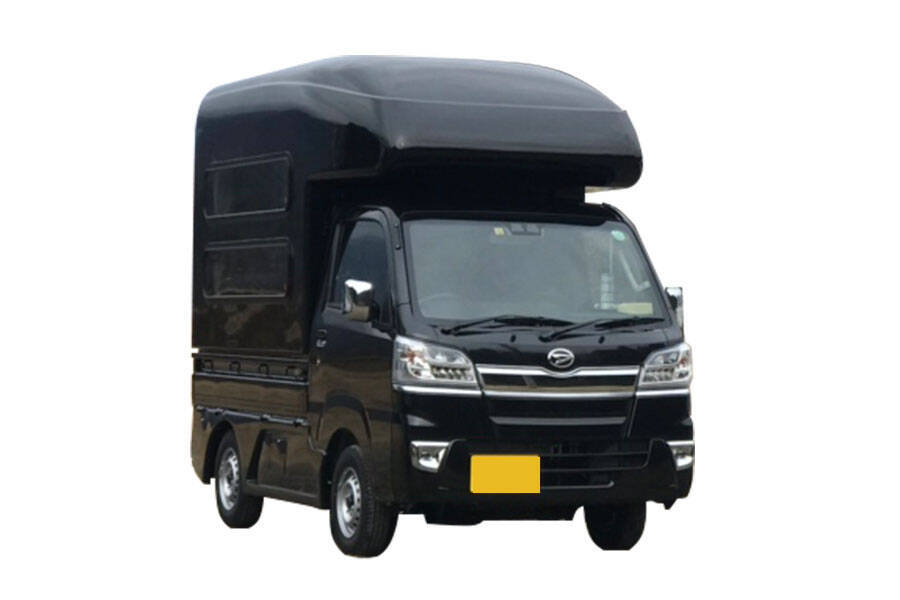 軽トラ荷台にポンと載せるだけ キャンピングカーにも移動販売車にもなる多目的キャビン 21年3月12日 エキサイトニュース