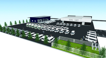 ダイレクトカーズ「ショールームSUZUKA BASE」がまもなくオープン！「鈴鹿キャンピングカーフェア」も！