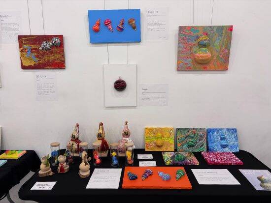 「100万円自腹で払って」ひょうたんアーティスト・あらぽんが“カナダ個展”を実施。最終的な損益を聞いた