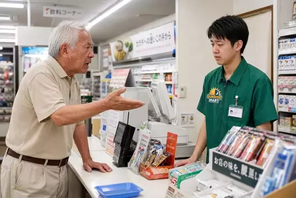 「コンビニに毎日クレームを入れに来る“迷惑客”。後ろに並んでいた「3人組のギャル」が外に連れ出した結果…／「困った客」の最も多い迷惑行為を調べてみた」の画像