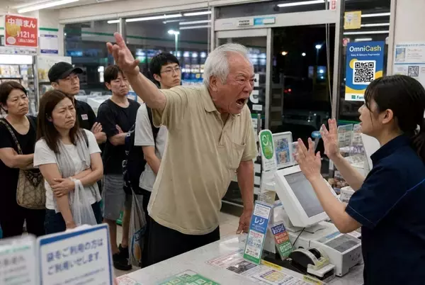 「コンビニに毎日クレームを入れに来る“迷惑客”。後ろに並んでいた「3人組のギャル」が外に連れ出した結果…／「困った客」の最も多い迷惑行為を調べてみた」の画像