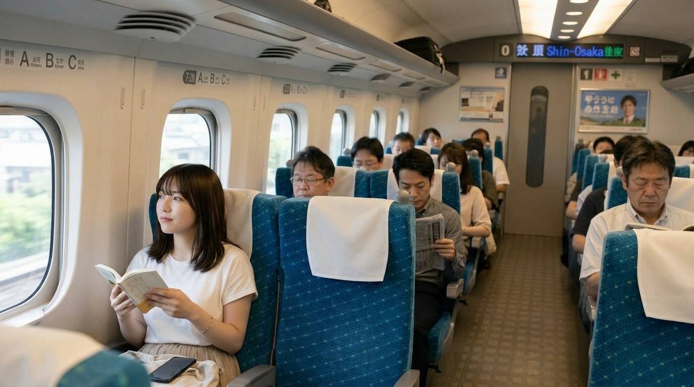 席は空いているのに…新幹線で「ただ女性の横に立ち続ける」不審な男性に、スーツ姿のサラリーマンが放った“勇気ある一言”／都調査で判明「周囲が動けば94.7％の被害が止まる」現実
