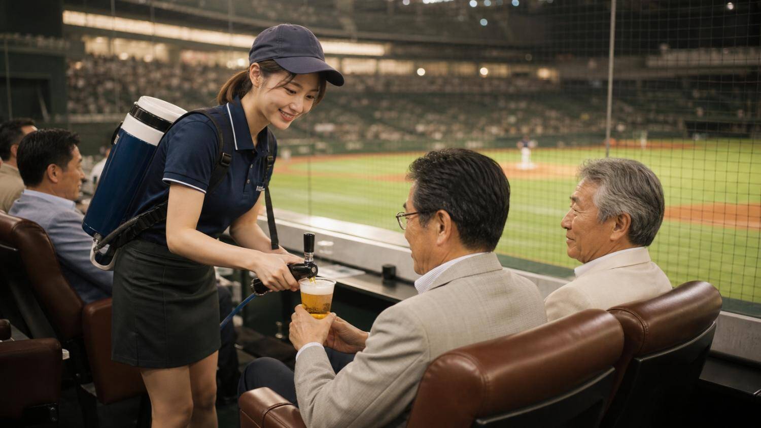 1日300杯売った「ビールの売り子」が“壮絶な舞台裏”を語る。1杯あたりのインセンティブを暴露／東京ドームで生ビール1杯1000円、MLB球場ではいくらなのか調べてみた結果