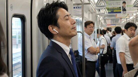 朝の満員電車で女性3人組にウンザリ…大声で愚痴「うちの旦那って使えないから！」／口パクで全力エアドラムを始めた謎のスーツ男も