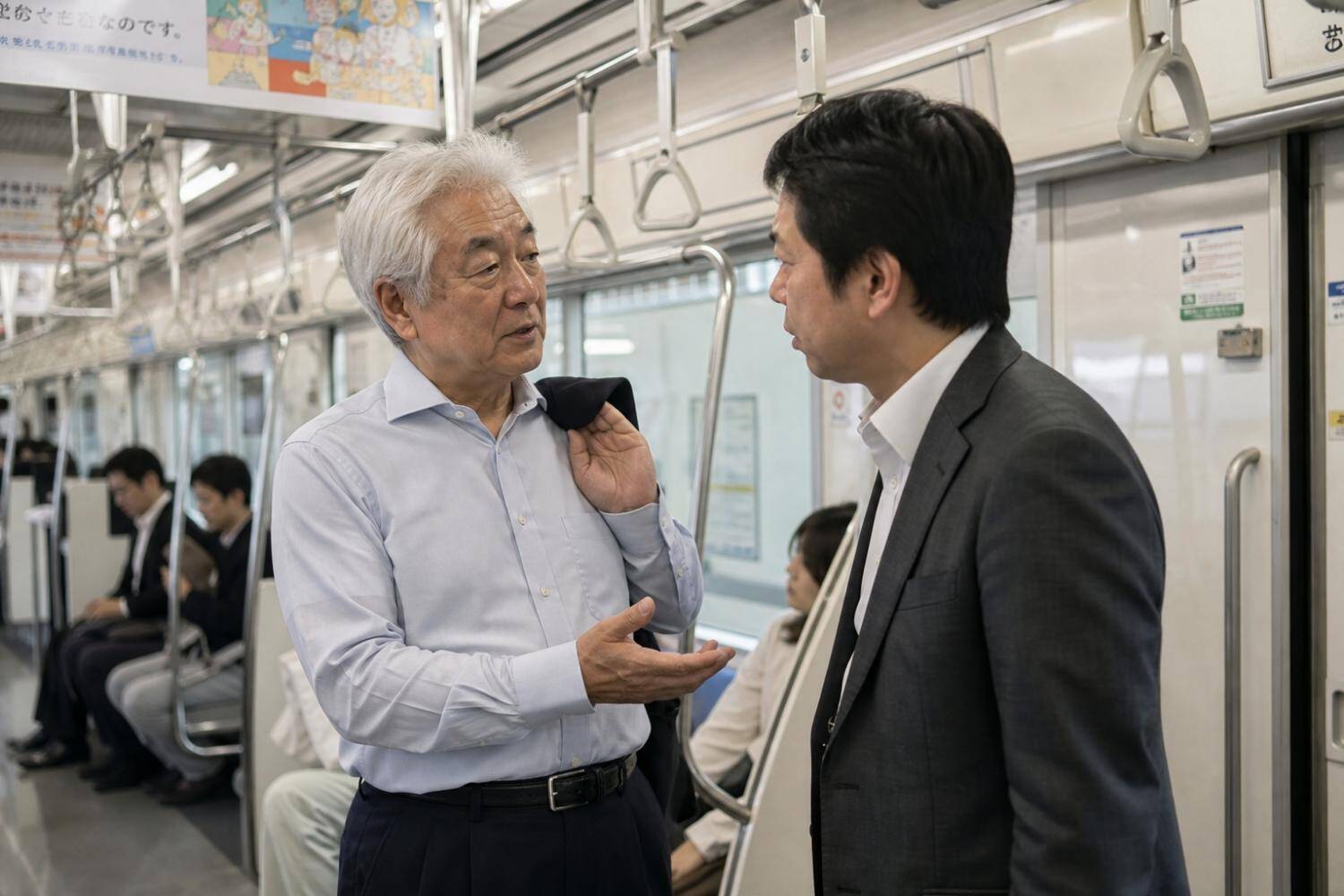 電車内は満席状態なのに…「通路をふさいで酒を飲む若者4人組」を追い払った60代男性の“静かな一言”／電車内で迷惑がられている行為ランキングを調べてみた