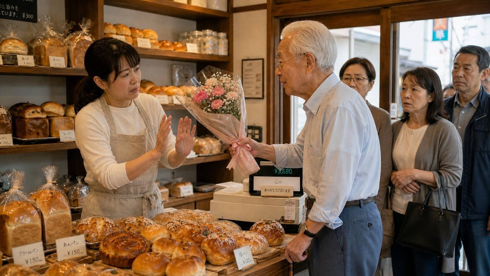 「毎日パンを買いに来る」70代男性には“真の目的”が…女性店員に“あり得ない要求”をして警察に通報されるまで／最新アンケート調査でわかった、加害者に多い年齢層とその背景