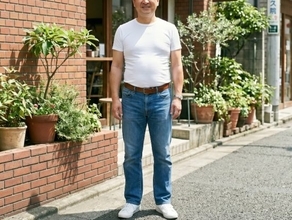 「ダサい中年男性」がやりがちな“白Tシャツの着こなし”。デニムと組み合わせた定番スタイルにも注意点が