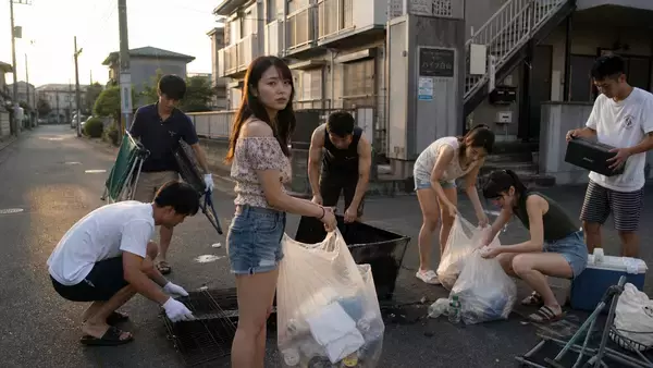 「アパートの前で大学生集団がBBQ。あまりに騒がしいので注意したら「あなたに注意される筋合いはありませ〜ん」と煽られ…警察に通報した結果／「公道だから自由」は大きな勘違い」の画像