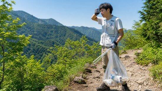 ゴミを放置する“老夫婦の登山客”が放った衝撃の一言にドン引き…「若者より年配のほうがマナーが悪い」／“ゴミ袋1枚1,000円”の有料回収も始まる現実
