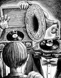 「神保町の地下喫茶店『かふぇ あたらくしあ』で出会った、1920年代の蓄音機とカリーヴルストのホットドッグ／カツセマサヒコ」の画像1