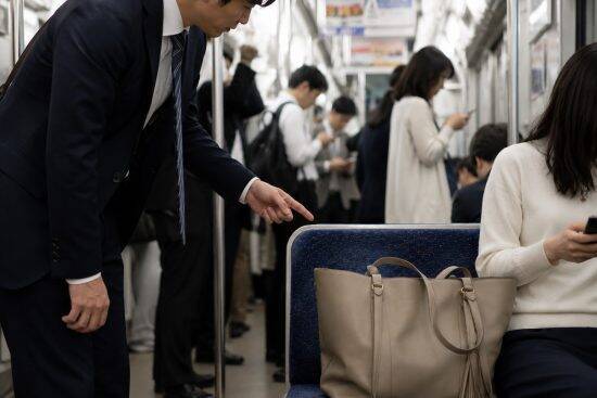 「その荷物どかしてもらえます？」満員電車で“座席を占領する女性”に注意した結果…気まずそうに謝罪するまで