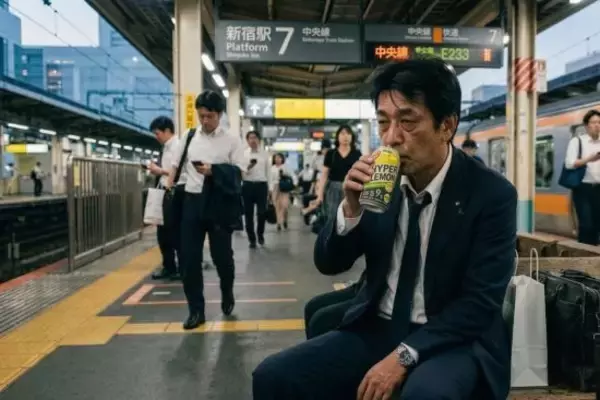 朝の駅ホームで「缶チューハイを手にするサラリーマン」は何者なのか？「出社前に神経を鈍らせないと…」彼らが酒にすがった“壮絶な理由”