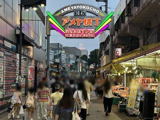 上野アメ横の“一斉摘発”から3ヵ月も…警告に従わない店舗が後を絶たず「路上営業がなくならない」理由【現地レポート】