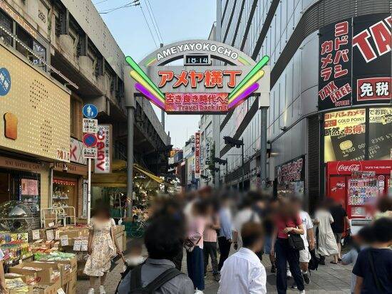 上野アメ横の“一斉摘発”から3ヵ月も…警告に従わない店舗が後を絶たず「路上営業がなくならない」理由【現地レポート】