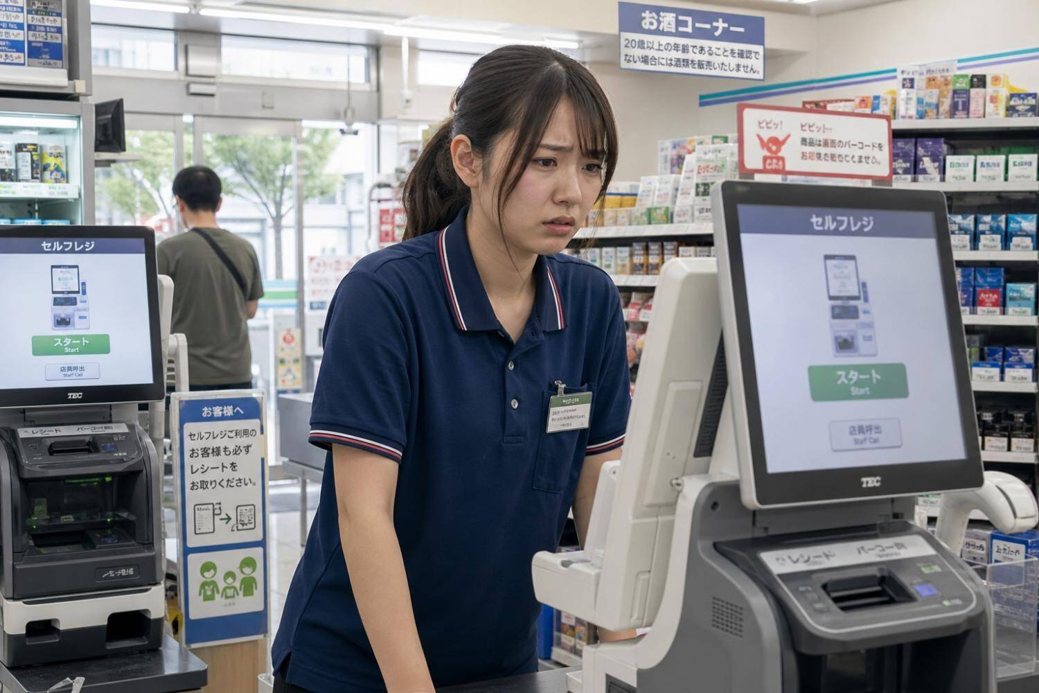 コンビニの“セルフレジ導入”で転職を決意した女性の怒り「ほとんど出勤できなくなって収入が激減」／便利さのツケは、誰が払うのか