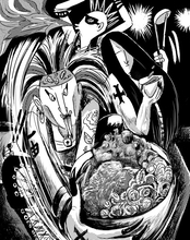 日暮里の立ち食い蕎麦店『一由そば』で体験した、爆風と灼熱と超太麺の「本物のLIVEキッチン」／カツセマサヒコ