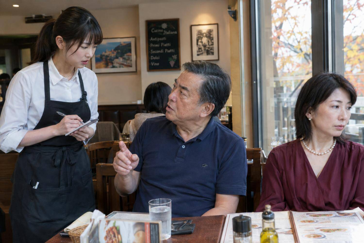 「土下座しろ！」水をこぼした女性店員に激怒する高齢の男性…救いの手を差し伸べてくれた“意外な人物”／飲食店で働く4人に1人がどんな目にあっているのか調べてみた