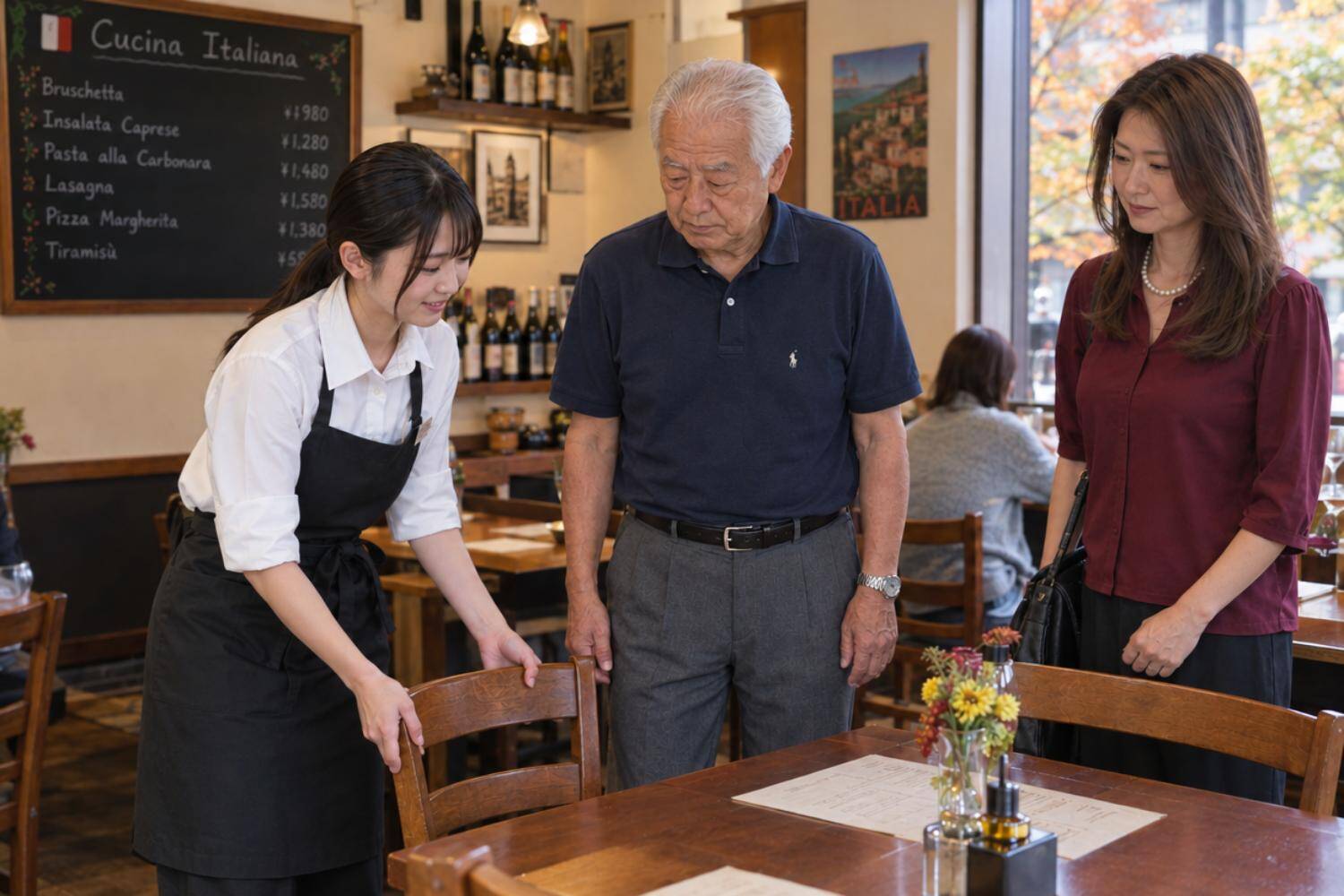 「土下座しろ！」水をこぼした女性店員に激怒する高齢の男性…救いの手を差し伸べてくれた“意外な人物”／飲食店で働く4人に1人がどんな目にあっているのか調べてみた
