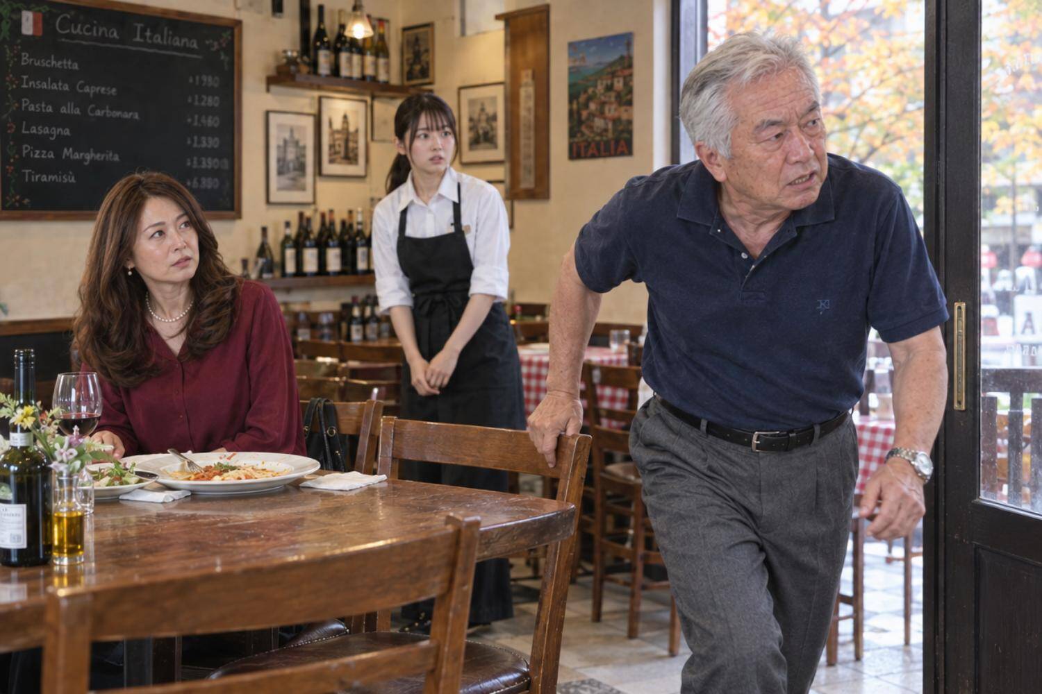 「土下座しろ！」水をこぼした女性店員に激怒する高齢の男性…救いの手を差し伸べてくれた“意外な人物”／飲食店で働く4人に1人がどんな目にあっているのか調べてみた