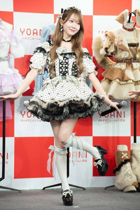 ＝LOVEの大谷映美里がアイドル衣装で魅せる。代々木アニメーション学院が衣装デザイン科を新設へ