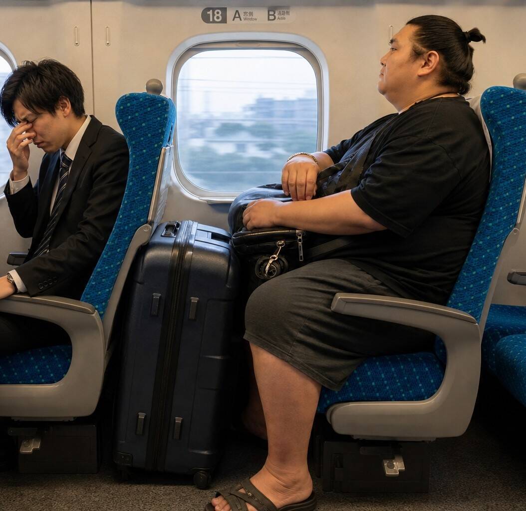 「地獄の2時間でした」新幹線で“ハズレ席”を引いた24歳男性の悲劇。特大スーツケースのせいで乗客が口論に…／新幹線の「特大荷物」正しい持ち込み方は？ルールを調べてみた