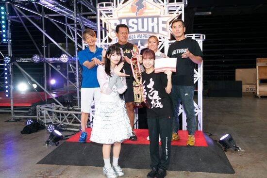 ukka・結城りな、リベンジ果たし大粒の涙で喜び爆発。SASUKEアイドル予選会2025総合優勝