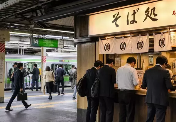 「一口も食べないまま電車へ…“駅そば店員”が遭遇した迷惑客。実は「冷やし＝早い」は誤解？／日本に駅はいくつある？ 正確に答えられない意外な理由」の画像