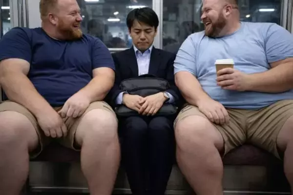 「満員電車の座席に“大股開き”で座っていた男性が、突然「きっちりと足を閉じて」縮こまったワケ…車内迷惑アンケートでわかった本音も」の画像