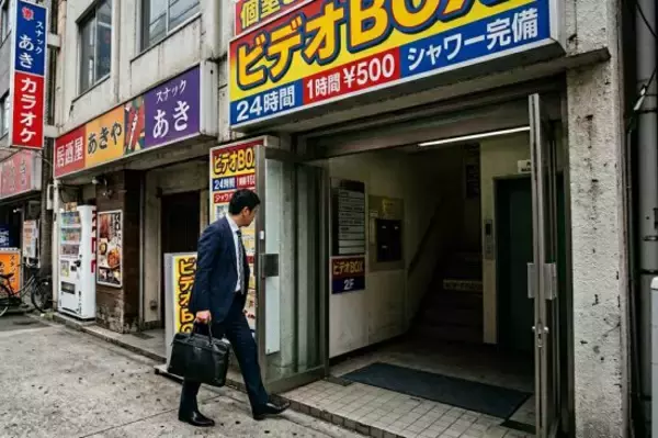 平日の昼間に「ビデオBOX」に吸い込まれるサラリーマンの正体。“ただのサボり”ではない切実な理由も