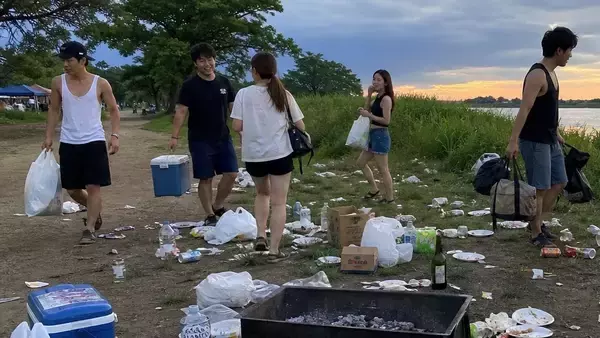 「BBQのゴミ」を不法投棄する友人を注意したら…逆ギレされ、村八分に。怒りに任せて地元県警に密告した結果…／“知らなかった”では済まない重罪の実態
