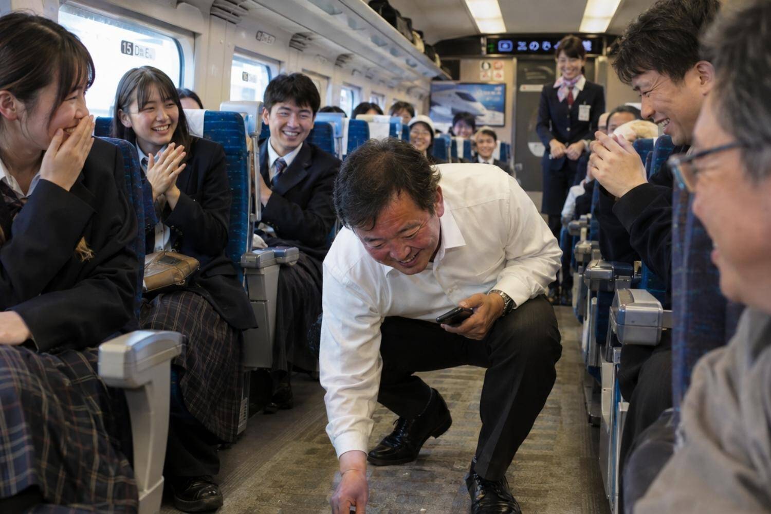 新幹線でマナー違反の男性に“修学旅行生が放った一言”…空気が一変、車内が笑顔に包まれたワケ／迷惑行為ランキングの1位は何なのか調べてみた