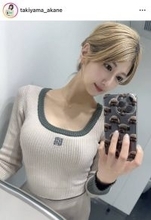 ＡＢＥＭＡ美人アナ「セクシー」美ボディー強調「無条件で可愛い」「めちゃくちゃ素敵」瀧山あかねアナの近影に反響