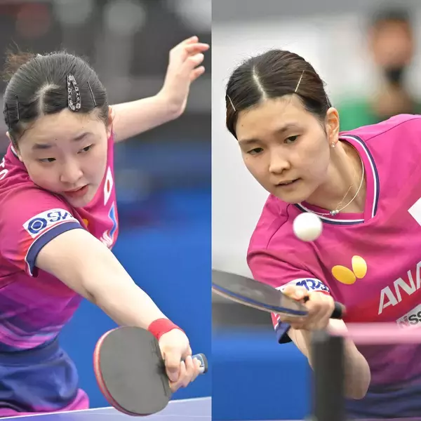 【卓球】ＷＴＴチャンピオンズ横浜の組み合わせ決定！　いきなり張本美和ＶＳ橋本帆乃香の日本勢対決　伊藤美誠は中国勢と初戦