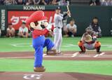 「【巨人】場内にスーパーマリオブラザーズのＢＧＭが響く　はてなブロック風のベースも使用」の画像1