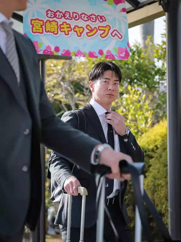 【巨人】松本剛が宮崎入り新天地での合同自主トレへ「気持ちは熱く、飛ばしすぎないように」新天地初のキャンプへ