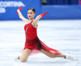 「【五輪】ペトロシャン４回転に挑むも転倒　ロシア出身の１８歳…フィギュアスケート女子フリー」の画像1