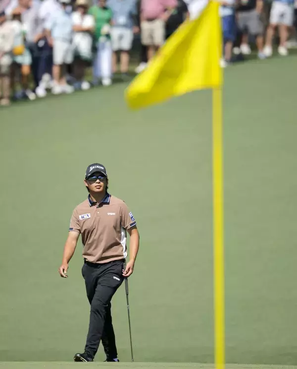 【マスターズ】初出場の片岡尚之は７５でホールアウト　通算１５オーバーの暫定８７位で予選落ち「日本ツアーの方で頑張って、年間王者になれるように頑張りたい」