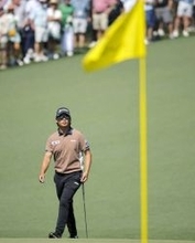 マスターズ初出場の片岡尚之は７５でホールアウト　通算１５オーバーの暫定８７位で予選落ち「日本ツアーの方で頑張って、年間王者になれるように頑張りたい」