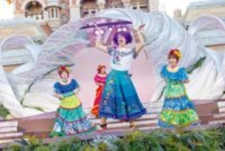 ”魔法だらけの家”のミラベルが初登場　ＴＤＳ２５周年に先がけて新規ショー「ダンス・ザ・グローブ！」初公開　１２年ぶりウォーターフロントパークで