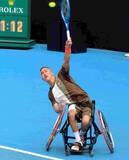 「【全豪テニス】世界王者小田凱人　昨年決勝で敗れた雪辱に向け、ストレート勝ちの好発進　　車いすテニス」の画像1