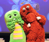 「ガチャピン＆ムック　人気ガチャ商品「肩ズンｆｉｇ」に採用！…それぞれの本名も発表？」の画像1