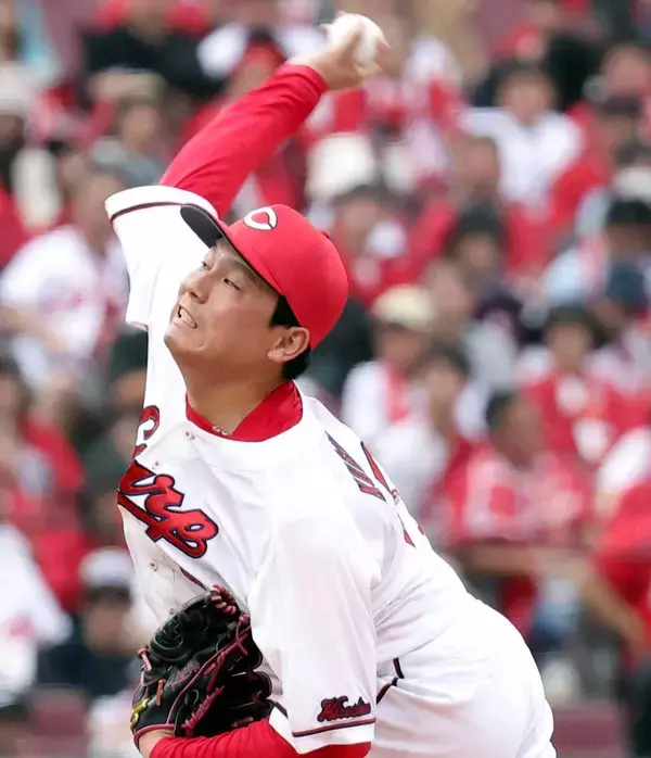 【広島】栗林良吏、プロ初先発での完全試合ならず　快投見せるも８回先頭に初安打許す
