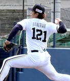 「【オリックス】宇田川優希、復帰即１５６キロ！昨年３月にトミー・ジョン手術の右腕「今年投げた中で一番良かった」２軍戦で１イニング３者凡退」の画像1