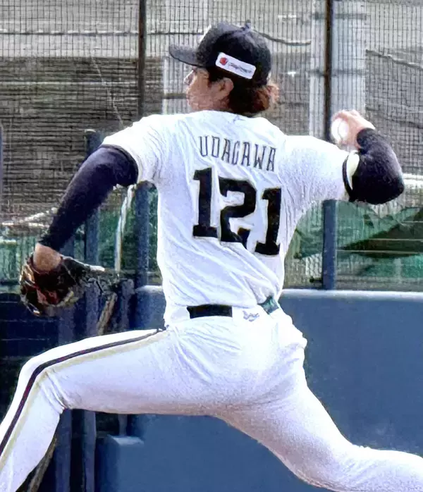 【オリックス】宇田川優希、復帰即１５６キロ！昨年３月にトミー・ジョン手術の右腕「今年投げた中で一番良かった」２軍戦で１イニング３者凡退
