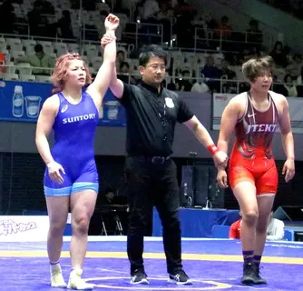 【レスリング】鏡優翔が号泣Ｖ　全日本で敗れた相手に雪辱し、世界選手権、アジア大会代表入り　「テレビばっかり出ていると思っていると思いますが…、出てますが、練習しています」