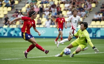 【パリ五輪】なでしこジャパン、スペインに同点弾献上…Ｗ杯＆ＣＬ制覇のＦＩＦＡ女子最優秀選手にゴール奪われる