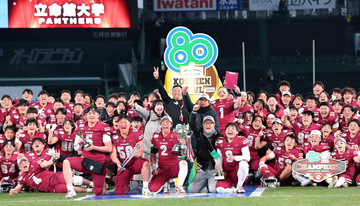 甲子園ボウルＭＶＰは立命大の指導陣　ＱＢ竹田剛のクイックパスなどで関学大の守備を空転させた　水野彌一氏観戦記