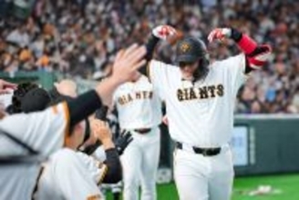 【巨人】増田陸も１号！有原から左翼席へ　育成・平山と昇格組が全５打点