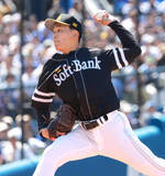 「【ソフトバンク】前田悠伍が初回に押し出し四球で先制点献上…制球定まらず３四球」の画像1