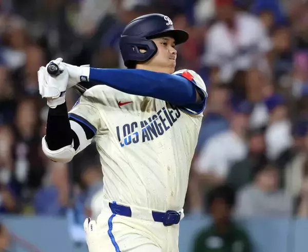 大谷翔平がメジャー通算７５０得点　初回に二塁内野安打でパヘス逆転弾を演出　連続試合安打＆出塁ストップの翌日…山本由伸を援護